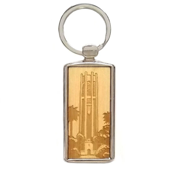 Key Ring - Wooden Tower
