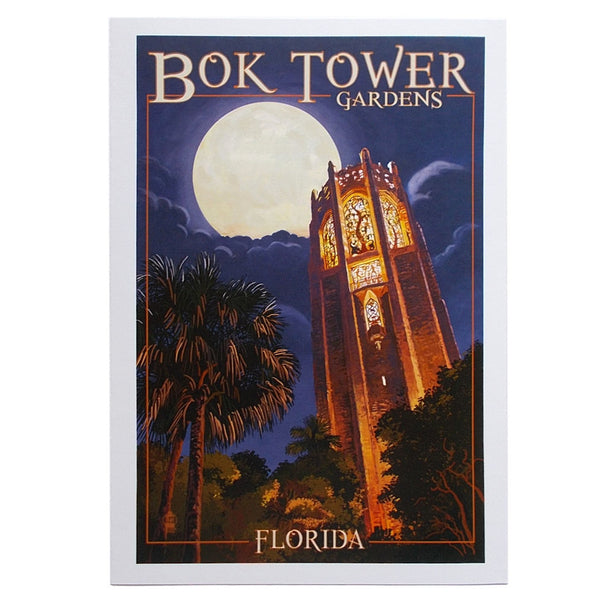 Night Tower Note Card