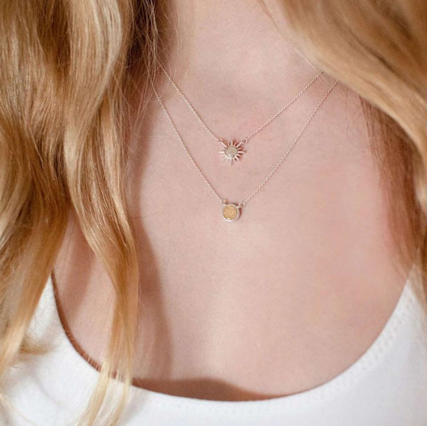 Round Delicate Necklace