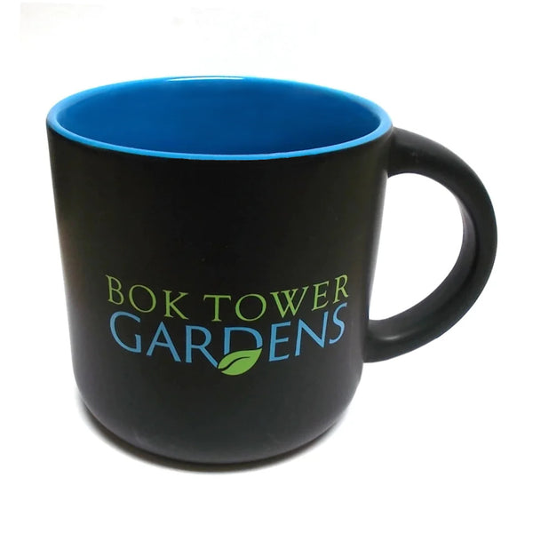 Bok Tower Matte Black Mugs
