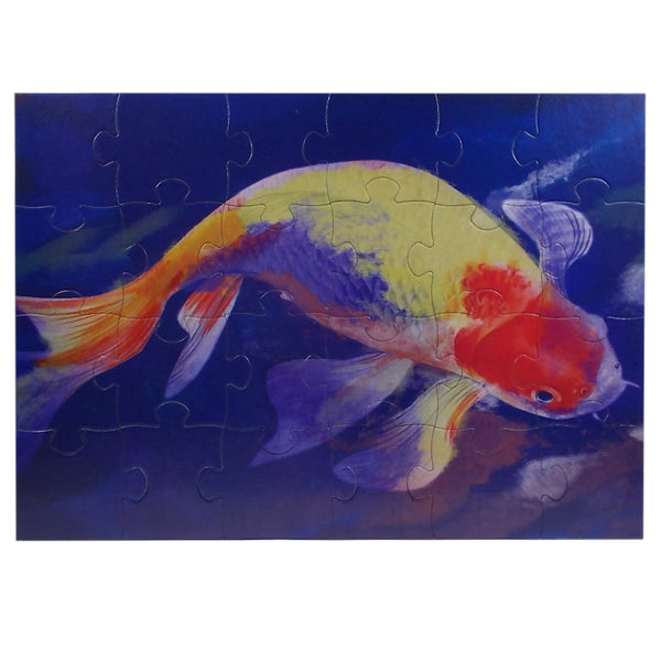 24-Piece Jigsaw Puzzle - Koi Fish for Kids